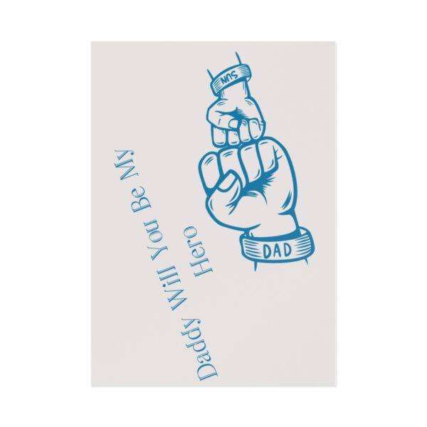 Awesome Daddy Hero Postcards - Image 7