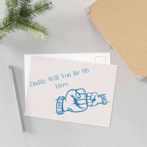 Awesome Daddy Hero Postcards - Image 9