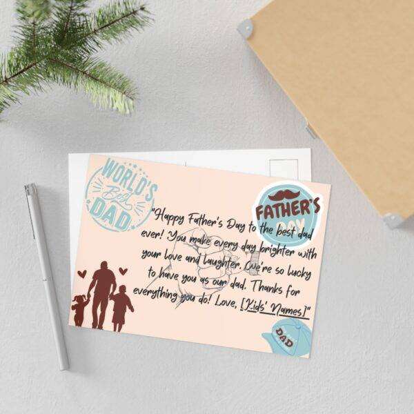 New Personalized Father's Day Postcards - Image 9