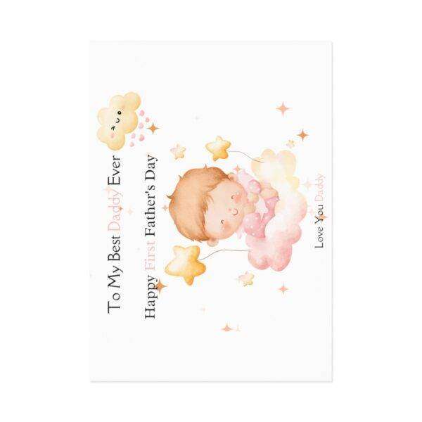 Awesome Personalized Daddy's First Postcards - Image 7
