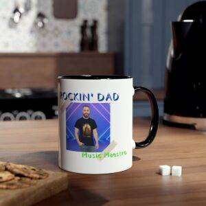 Awesome Personalized Rockin' Dad Mug 11oz