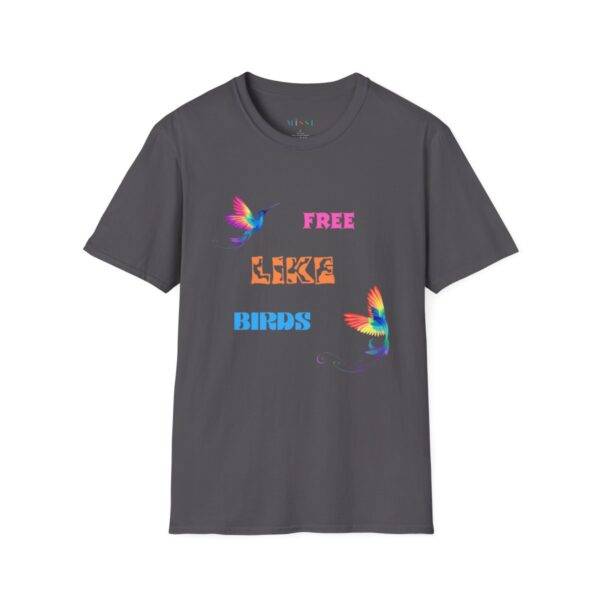 Colourful Free Bird T-shirt - Image 42