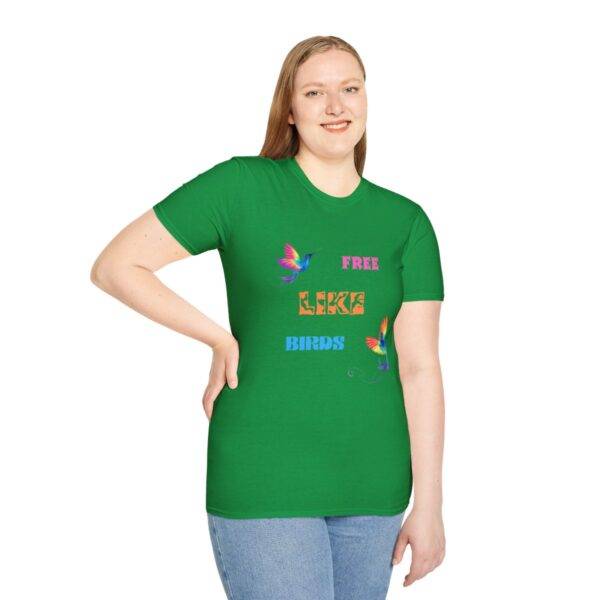 Colourful Free Bird T-shirt - Image 30