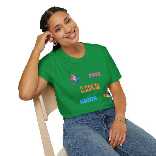 Colourful Free Bird T-shirt - Image 25