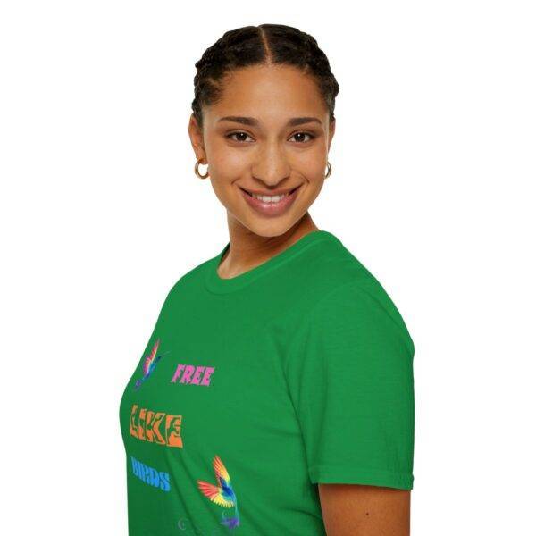 Colourful Free Bird T-shirt - Image 32