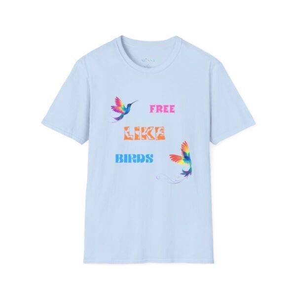 Colourful Free Bird T-shirt - Image 34