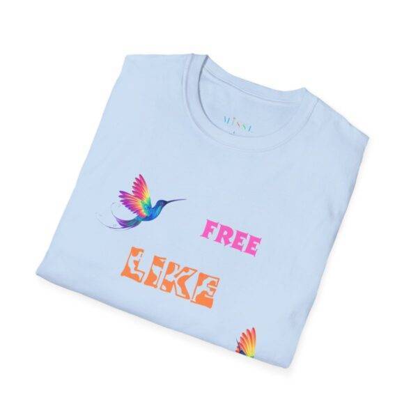 Colourful Free Bird T-shirt - Image 37