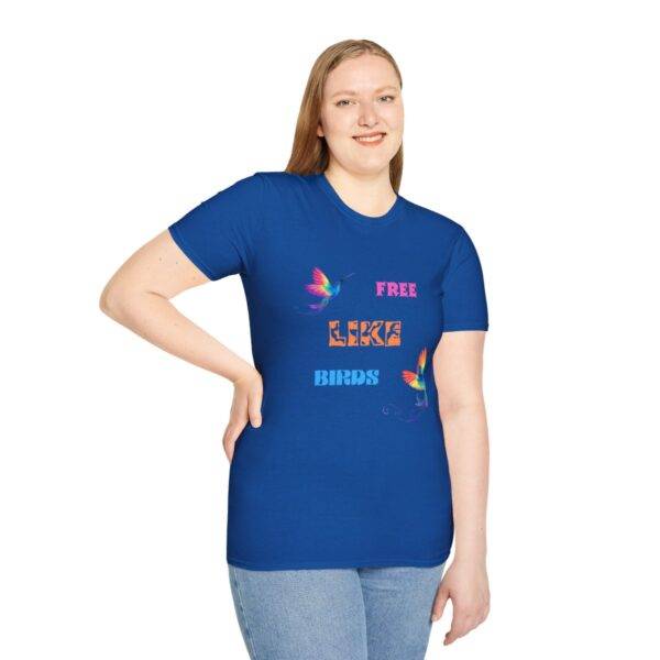 Colourful Free Bird T-shirt - Image 54
