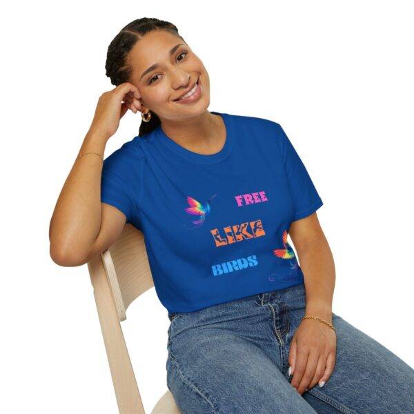 Colourful Free Bird T-shirt - Image 49