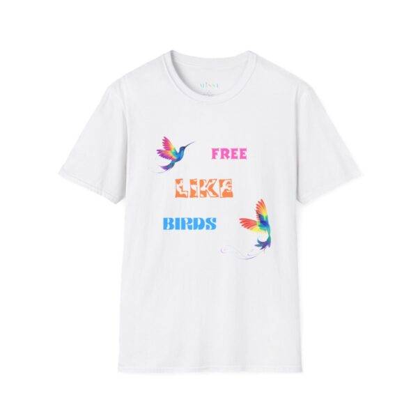 Colourful Free Bird T-shirt - Image 2