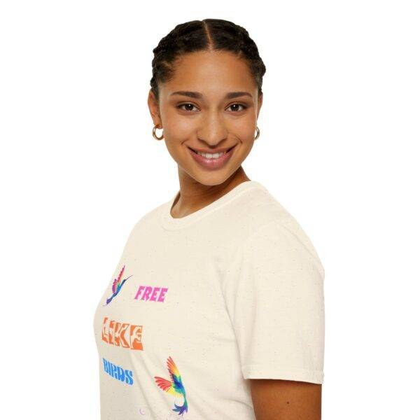 Colourful Free Bird T-shirt - Image 24
