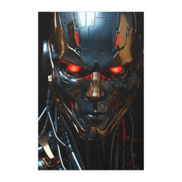 New Grey Cyborg Poster - Image 13