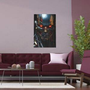 New Grey Cyborg Poster