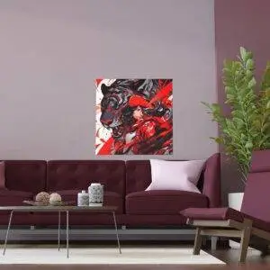 New Girl Tiger Poster