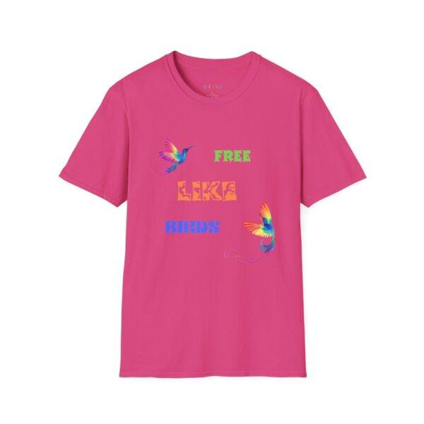 Colourful Free Bird T-shirt - Image 58