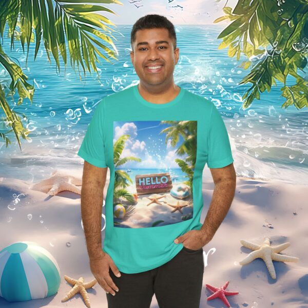 New Unisex Summer Short Sleeve Tee - Image 43