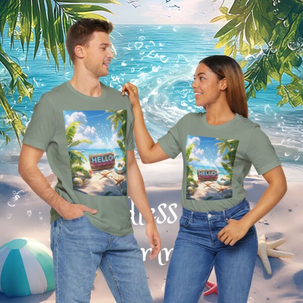 New Unisex Summer Short Sleeve Tee - Image 25