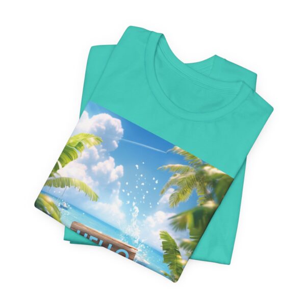 New Unisex Summer Short Sleeve Tee - Image 40