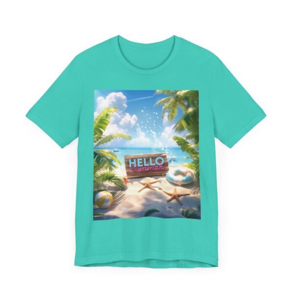 New Unisex Summer Short Sleeve Tee - Image 38