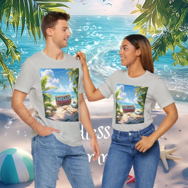 New Unisex Summer Short Sleeve Tee - Image 13