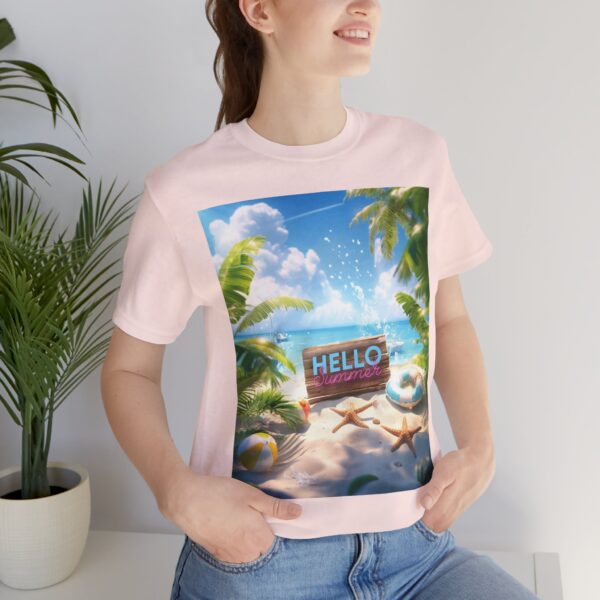 New Unisex Summer Short Sleeve Tee - Image 11
