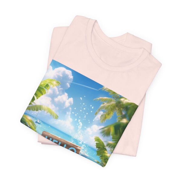 New Unisex Summer Short Sleeve Tee - Image 4