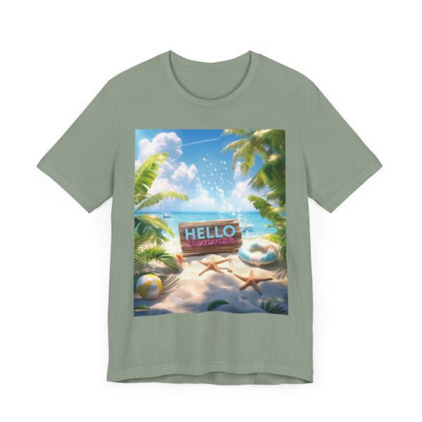 New Unisex Summer Short Sleeve Tee - Image 26