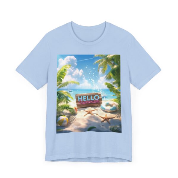 New Unisex Summer Short Sleeve Tee - Image 50
