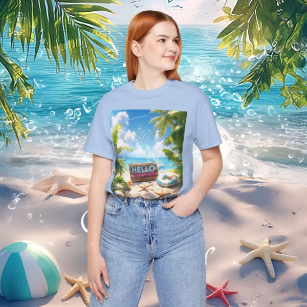 New Unisex Summer Short Sleeve Tee - Image 57