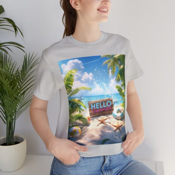 New Unisex Summer Short Sleeve Tee - Image 23