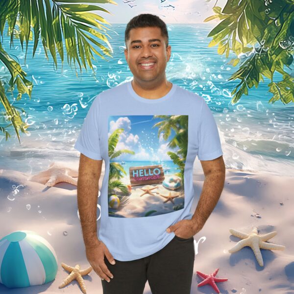 New Unisex Summer Short Sleeve Tee - Image 55