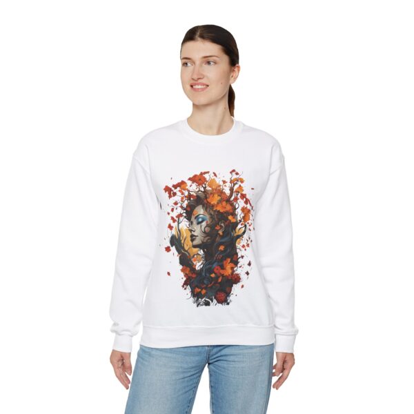 Awesome Autumn Woman Deer Sweatshirt - Image 14