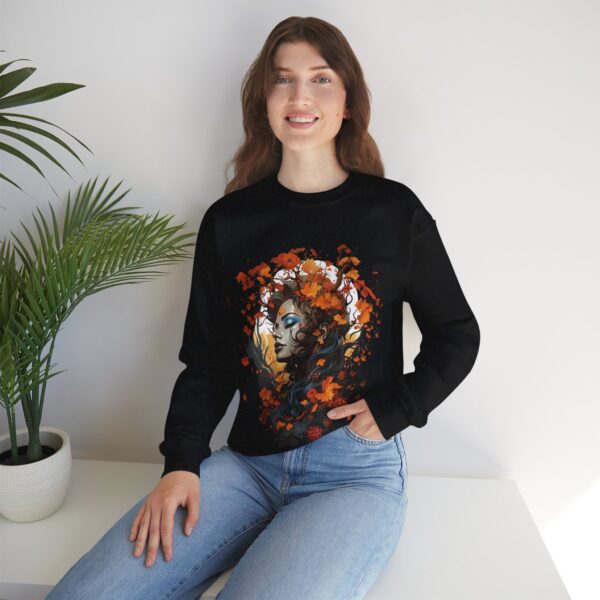 Awesome Autumn Woman Deer Sweatshirt - Image 15