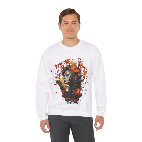 Awesome Autumn Woman Deer Sweatshirt - Image 12