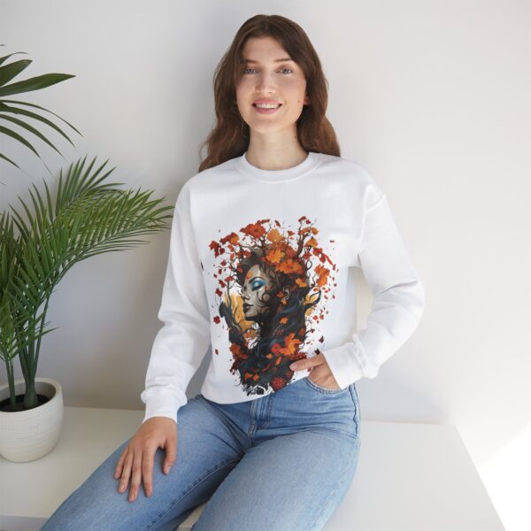Awesome Autumn Woman Deer Sweatshirt - Image 8