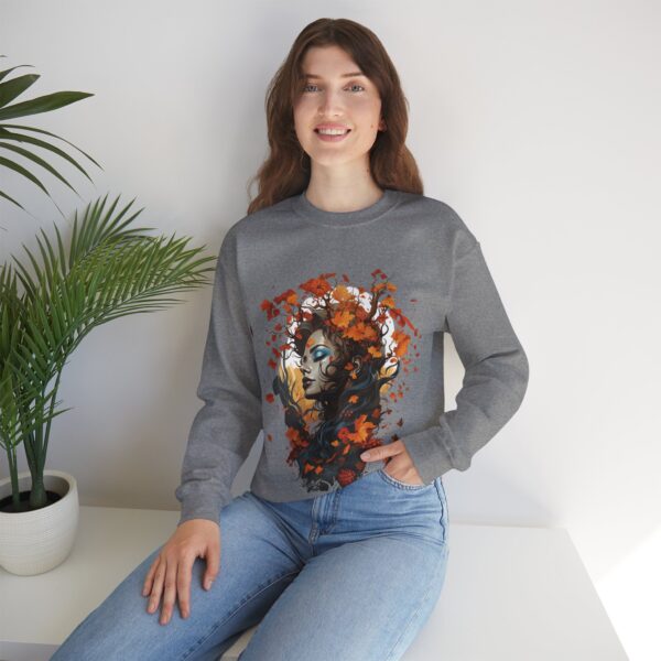 Awesome Autumn Woman Deer Sweatshirt - Image 22