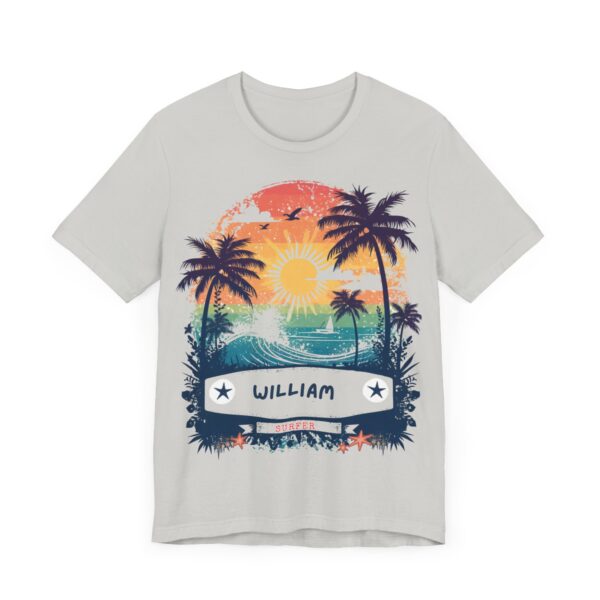New Surfing Personalized T-shirt - Image 2