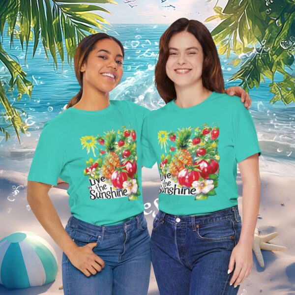 Colourful Summer Woman Tee - Image 64