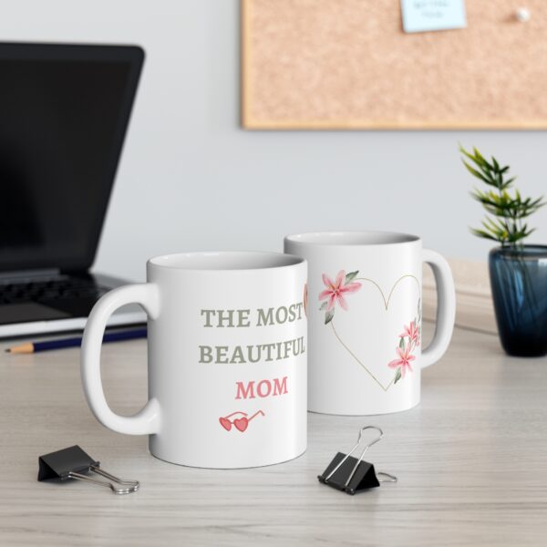 Awesome Mother's Day Photo Personalised Mug - Image 5
