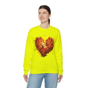 New Autumn Woman Heart Sweatshirt