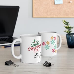 New Name Personalized Christmas Mug 11oz