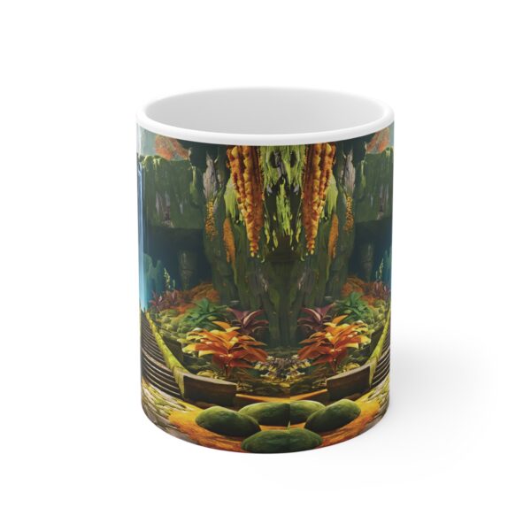 New Waterfall 11oz White Mug - Image 3
