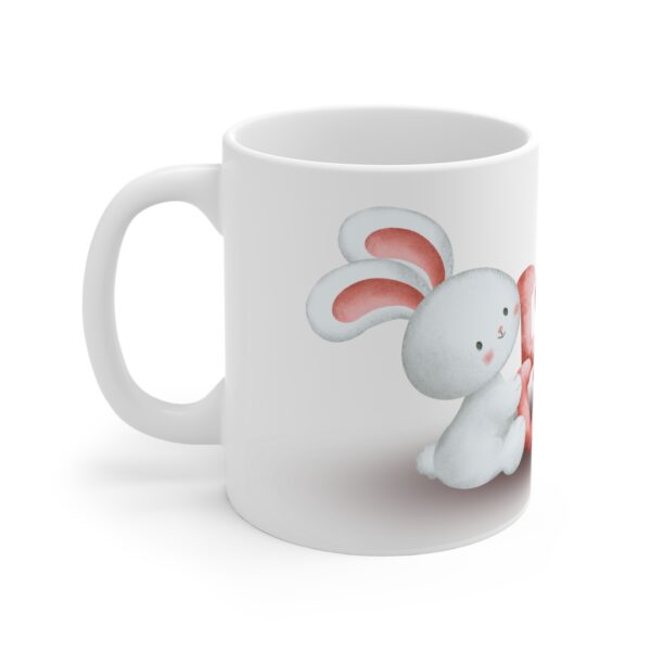 Amazing Valentine Love Bunny 11oz Mug - Image 4