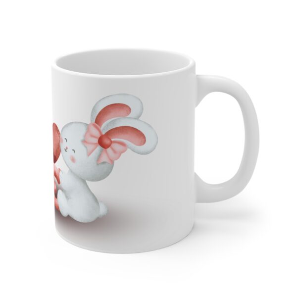 Amazing Valentine Love Bunny 11oz Mug - Image 3