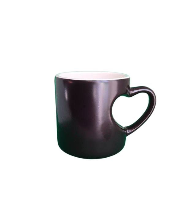 New 11oz Personalized Heart Shaped Handle Magic Mug - Image 9